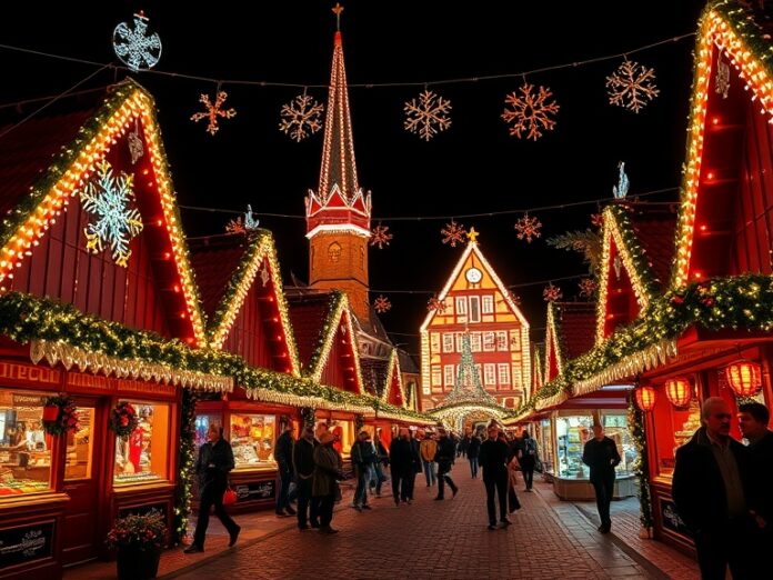 Christmas market in Germany